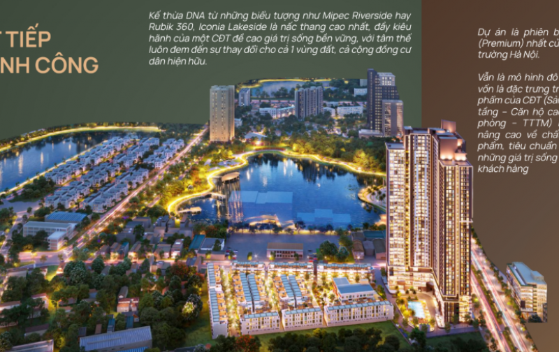 Chỉ từ 109 triệu/m2 bạn đẫ sở hữu ngay một căn hộ hạng sang nội đô bên hồ